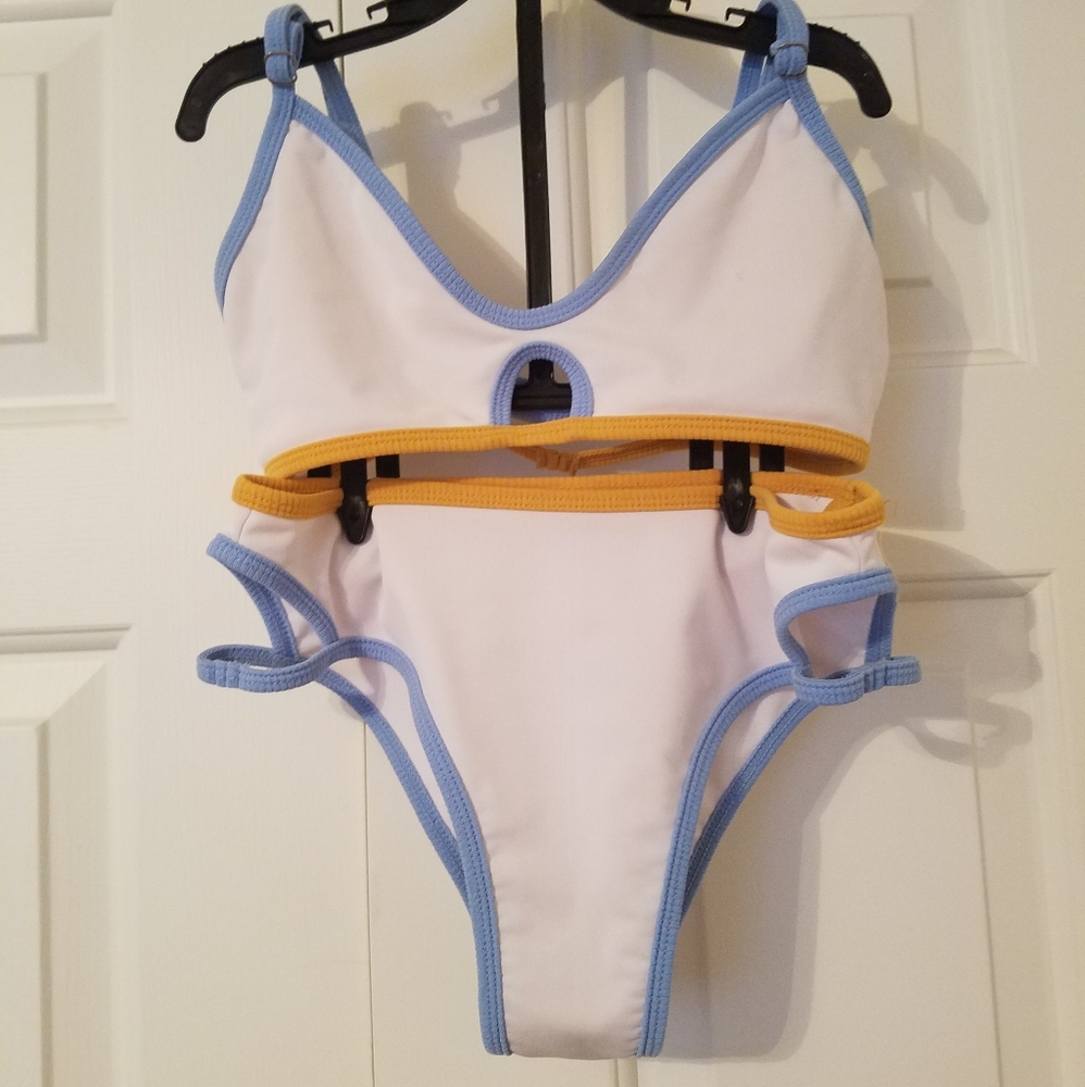 White bikini